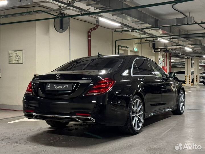 Mercedes-Benz S-класс 4.0 AT, 2018, 94 000 км