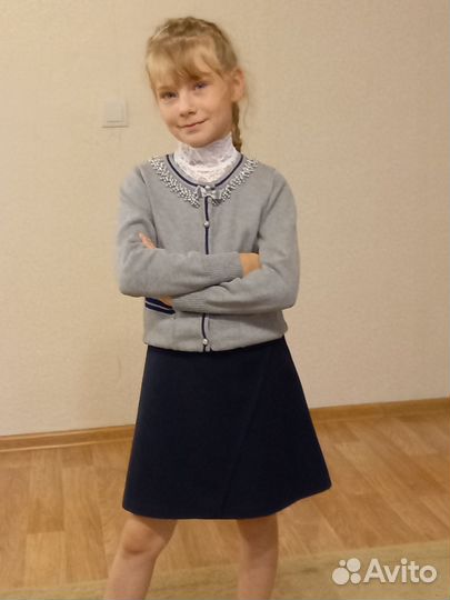 Кофта для девочки 122 128 делорес