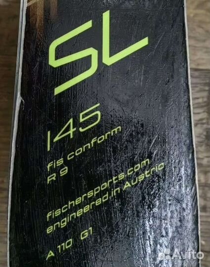 Горные лыжи fisher rc4 SL 145 20-21г