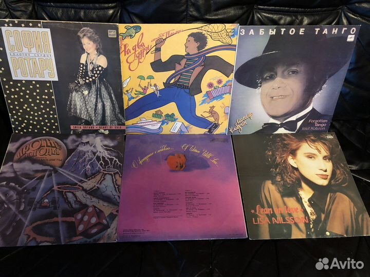 Винил: сов. и зарубежная эстрада, классика в хор.с