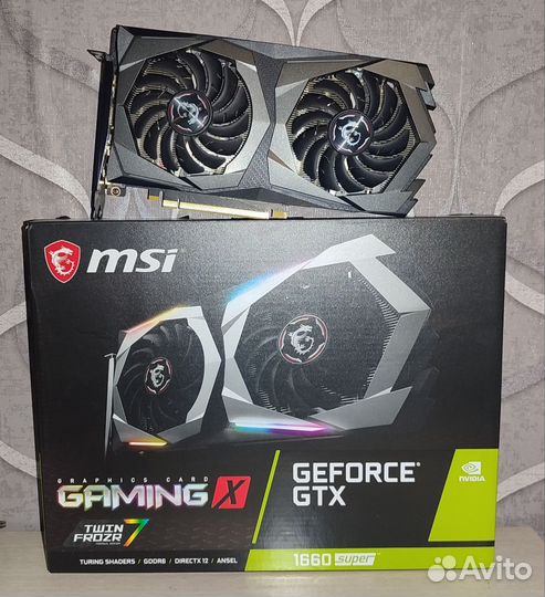 GTX 1660 super gaming X