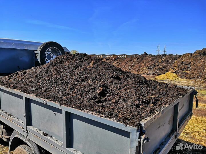 Перегной конский, навоз, песок