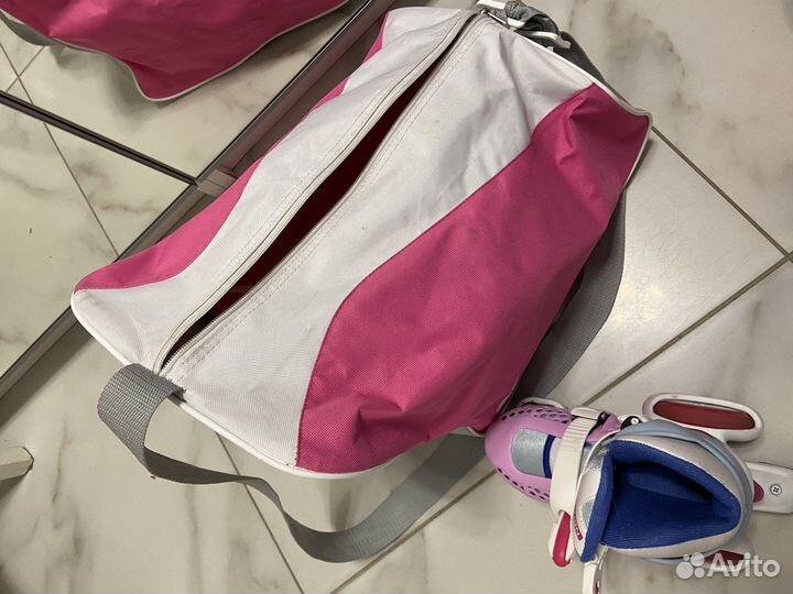 Ролики детские и сумка с защитой