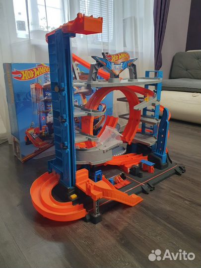 Hot wheels парковка