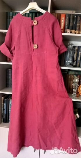 Платье новое из льна