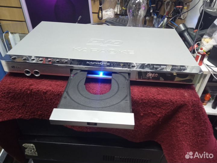 DVD плеер karaoke system LG DKS-6100 на запчасти