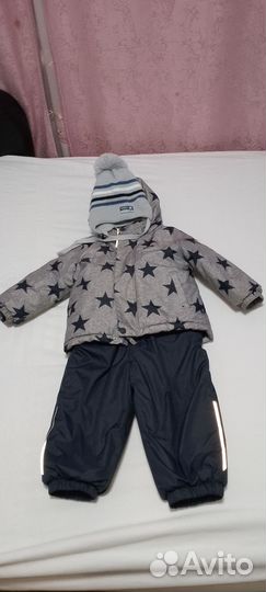 Зимний костюм на мальчика 86