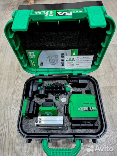 Лазерный уровень Ruiba Проф инструмент в кейсе