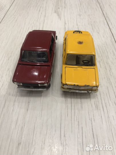 Модели 1:43 СССР ваз-2105 и ваз-2101 гаи