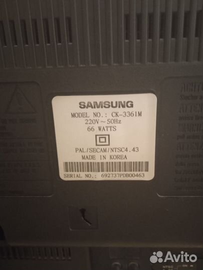 Телевизор Samsung CK-3361M