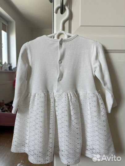 Нарядное платье для девочки 86 р-р
