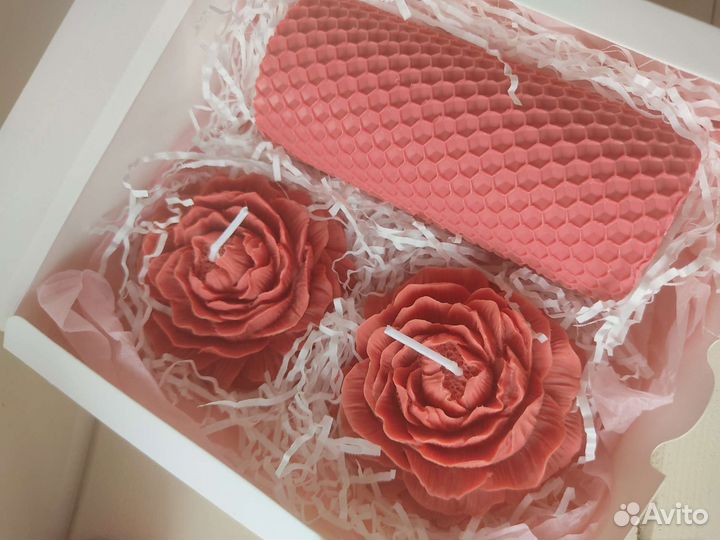 Свечи в подарочной упаковке