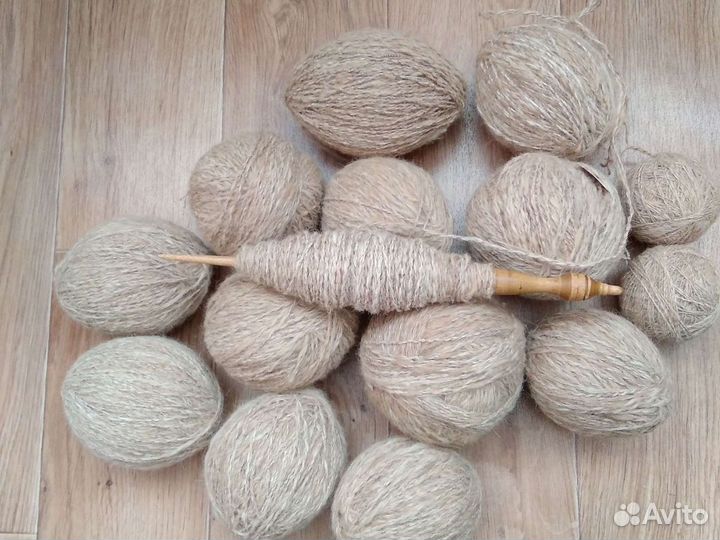 Пряжа из собачьего пуха