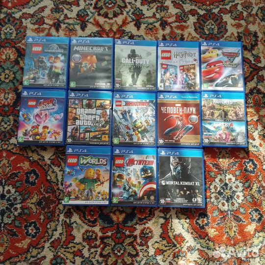 Игры на приставку ps4