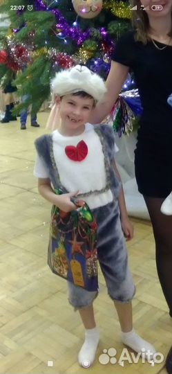 Новогодний костюм Заяц на прокат