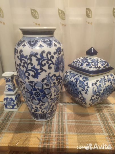 Керамическая ваза