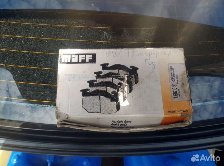 Тормозные колодки volkswagenТ4