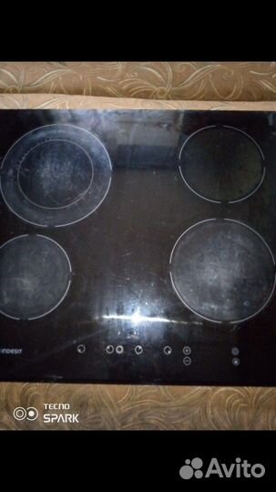 Стекло для варочной панели indesit