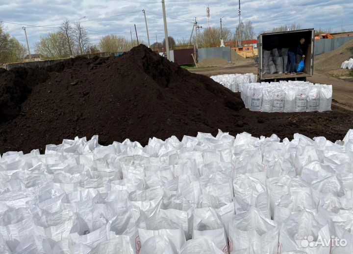 Навоз чернозем с доставкой
