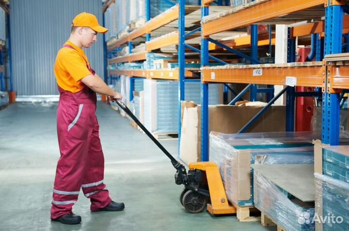 Грузчик с рохлей без опыта (транспортировщик)