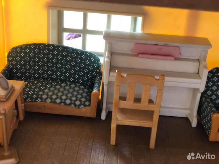 Sylvanian Families большой дом со светом