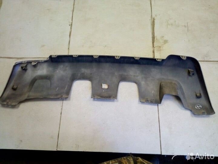 Накладка заднего бампера Renault Duster