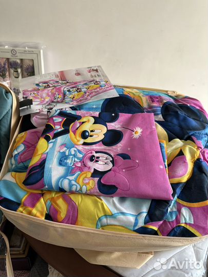 Детское постельное белье с одеялом