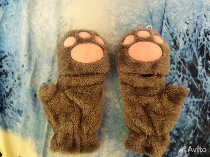 Варежки лапки