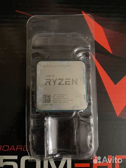 Процессор am4 amd ryzen 3 4300GE