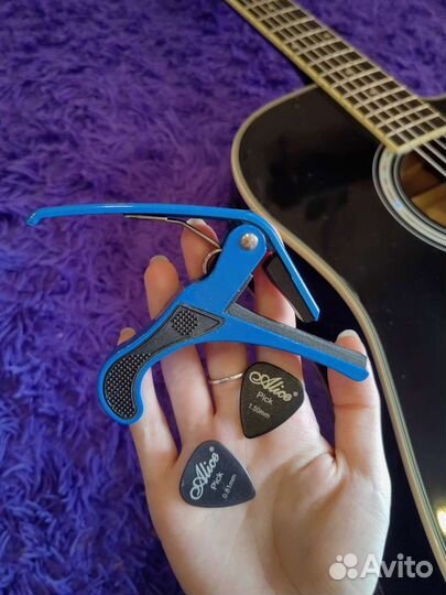 Электроакустическая гитара Naranda DG220CE-BK