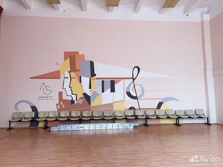 Художественная роспись стен