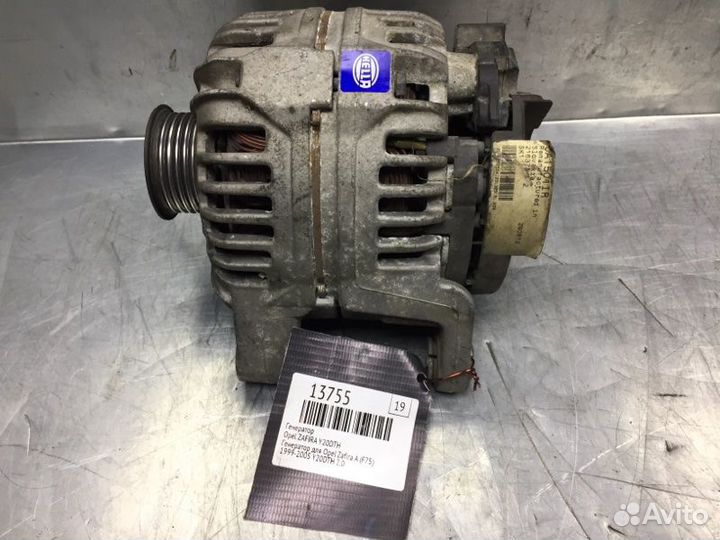 Генератор Opel Zafira Y20DTH