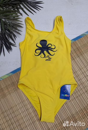 Ч13 Купальник слитный детский C&A от 92 Сток