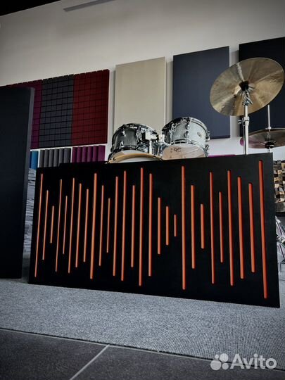 Акустические панели с перфорацией