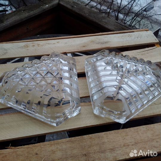 Пепельницы лзхс хрусталь, оптическое стекло и др