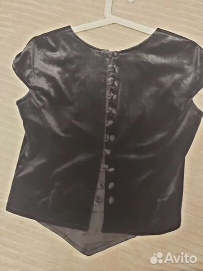 Бархатная блузка