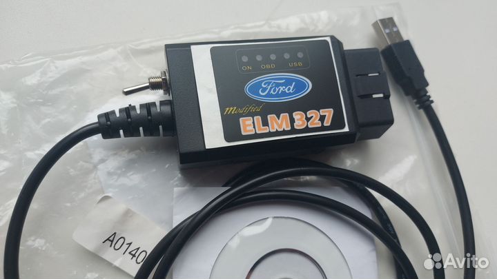 Адаптер ELM 327 V1.5 Ford Mazda pic18+ftdi