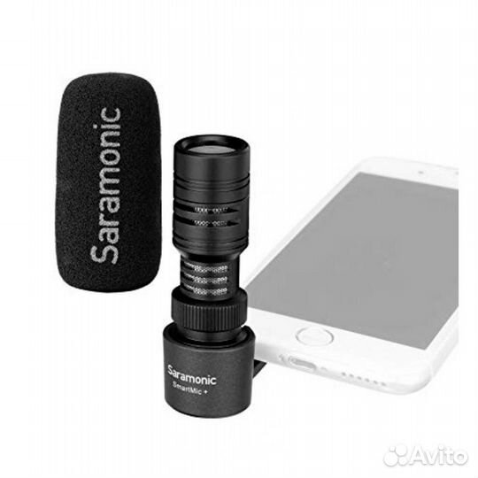 Микрофон Saramonic SmartMic+ miniJack 3.5mm для те