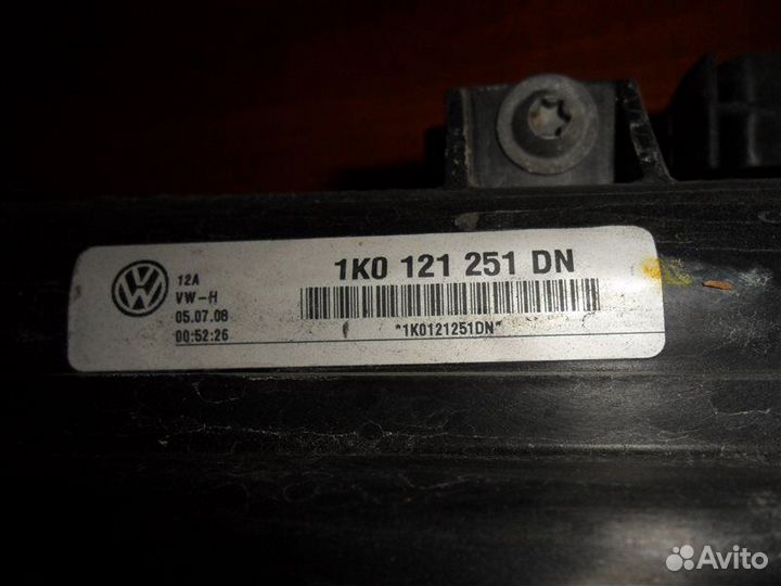 Кассета радиаторов Skoda Octavia 1Z3 cavd