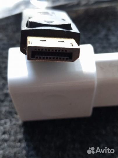 Кабель переходник DisplayPort - hdmi адаптер