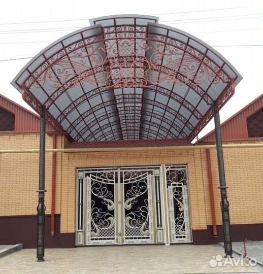 Навесы металлический