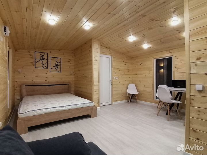 Модульный дом в стиле барнхаус от производителя