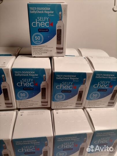 Тест полоски и глюкометр SelfyCheck Regular