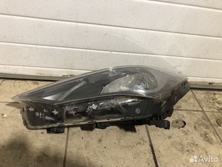 Передняя левая фара хендай солярис 2 рестайлинг