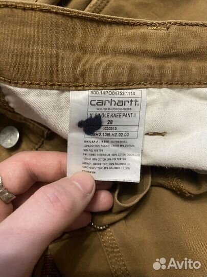 Брюки carhartt wip 28р