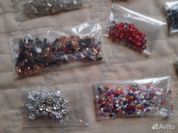 Бисер остатки