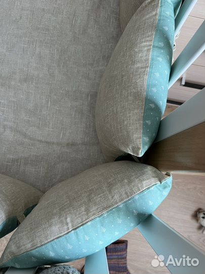 Бортики в детскую кроватку + простыня (комплект)