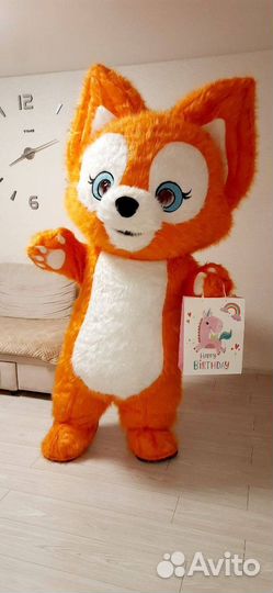 Ростовая аэрокукла лисенок,новика