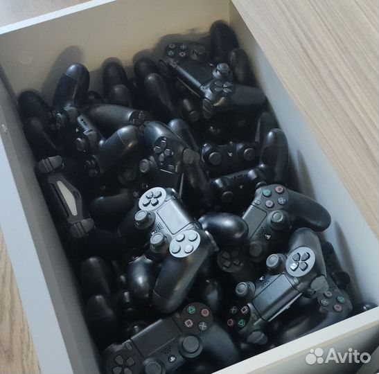 Оригинальный геймпад sony ps4 Черный версии 2