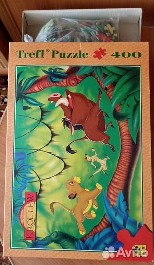 Пазлы комплект из 2-х игр